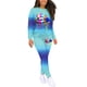 thumbnail image 4 of SAYOO Dos juegos de trajes de apoyo ropa deportiva femenina ropa de gran tamaño ropa de Mujer africana trotar 2 juegos de trajes de Mujer SAYOO moda, 4 of 5