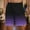 Purple, variant on FDGIU Cargo Shorts Men Casual Fashion Gradient Shorts With Pocket Elastic Waist Short Pants Bermuda Shorts Back to School Essentials