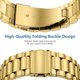 thumbnail image 3 of Correa de reloj Lerobo de metal para Apple Watch Series 9 de 45 mm, 3 of 7