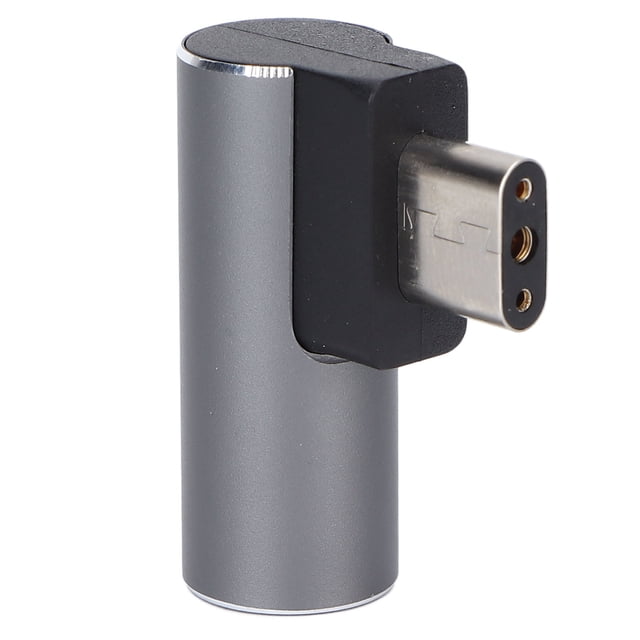 Laptop Power Adapter, Portable Tin Plated Interface Aluminum Alloy Shell Usb Converter Exquisite for Travel for School Teaching for Business 5521 Female to 3Pin,5525 Female to