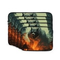 thumbnail image 2 of Laptop Case Protect Sleeve Bag Shockproof Protective Notebook Computer Cover 12 inch, Werewolf Night Cool Art, 2 of 7