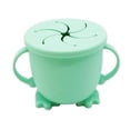 thumbnail image 1 of Comedero para bocadillos,Cuenco de silicona con asas para guardar bocadillos de bebé,Tazón de comida para bebés,150 ml,para aprender ,Vasos de silicona aptos para uso alimentario para, 1 of 8