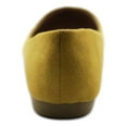 thumbnail image 4 of Ollio Women's Ballet Comfort Light Faux Suede Multi Color Shoes Flats ZM1038, 4 of 6