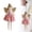 Pink, variant on Clearance Sale | Christmas Fairy Pendant Hanging Doll Ornament for Tree Holiday Gift Decoration