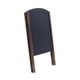 thumbnail image 5 of Letreros de pizarra de madera, decoración para fiestas, letreros de comida reutilizables con ángulo ajustable, tableros de mensajes para menús,, 5 of 8