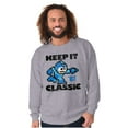 thumbnail image 5 of Mega Man Keep it Classic 80s Gaming Sweatshirt for Men or Women Brisco Brands S, 5 of 6