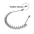 thumbnail image 3 of Metal Headbands for Men Fashion Headbands for Women, Unisex  Wavy Headbands Outdoor Sports Headbands Simple Elastic Non-Slip Hair Accessories (4 Pack), 3 of 5