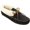 Black, variant on Minnetonka Women's Chrissy Bootie Slipper, Cinnamon, 9.5 M US