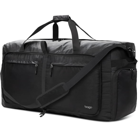 Bolsa de lona Bago extra grande de 120 litros para viajes para hombres y mujeres