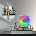 thumbnail image 5 of 52Pi Raspberry Pi 5 Ice Tower Cooler, Aluminum Heatsink with RGB Cooling Fan for Raspberry Pi 5, 5 of 9