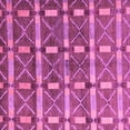 thumbnail image 1 of Ahgly Company Indoor Square Oriental Purple Modern Area Rugs, 7' Square, 1 of 4