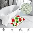 thumbnail image 3 of Watermelon Polyester Non-Slip Door Carpet Kitchen Mat Floor Rug - Machine Washable, 3 of 6