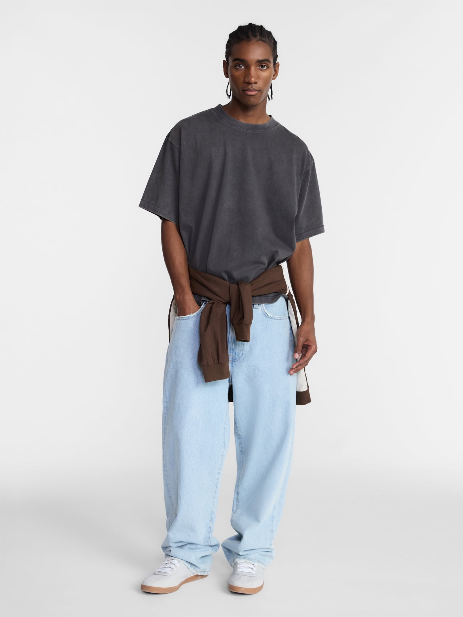 No Boundaries Heavyweight Tee with Short Sleeves, Men's XS-4XLT