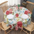 thumbnail image 3 of Round Waterproof Tablecloth Pioneer Reusable Indoor/Outdoor Durable Table Cover for Kitchen and Dining Room 60 Inch X 60 Inch, 3 of 6