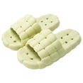 thumbnail image 1 of Zapatillas de baño para mujer, de interior, antideslizantes, con fondo suave, huecas, para parejas, para hotel, para hombre, 1 of 1