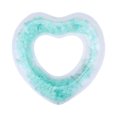 thumbnail image 1 of Inflatable Children's Swimming Ring, Love shape Transparent Feather Floating Swimming Ring, 1 of 5