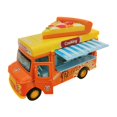 thumbnail image 4 of Coches de juguete fundidos a presión, Mini modelo de aleación, coche de juguete único con música y luces para fiesta, rellenos de calcetines, adornos Pizza Hugo coche de aleación fundido a presión, 4 of 10