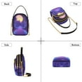 thumbnail image 3 of FORMRS Crossbody Bag for Women Shoulder Cell Phone Purse with Zipper, Blue Road, 3 of 7