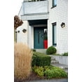 thumbnail image 2 of Z-Lite Quadrate 2 Light 11" Glass Aluminum Outdoor LED Wall Sconce in Black, 2 of 2