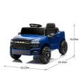 thumbnail image 2 of NEWDOOD 12V Licensed RAM 3500 Ride on Toy for Kids, Toddler Ride on Truck with Parent Remote Control, 2WD, Rear Shock Suspension, LED, Electric Car for Kids with Bluetooth, 3 Point Safety Belt (Bule), 2 of 7
