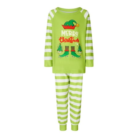 

Family Matching Christmas Pajamas Baby Romper/Tops + Pants Set