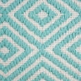 thumbnail image 2 of 2x3-Ft Diamond Rug - Aqua, 2 of 3