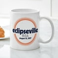 thumbnail image 3 of CafePress - Eclipseville USA - 11 oz Ceramic Mug - Novelty Coffee Tea Cup, 3 of 4