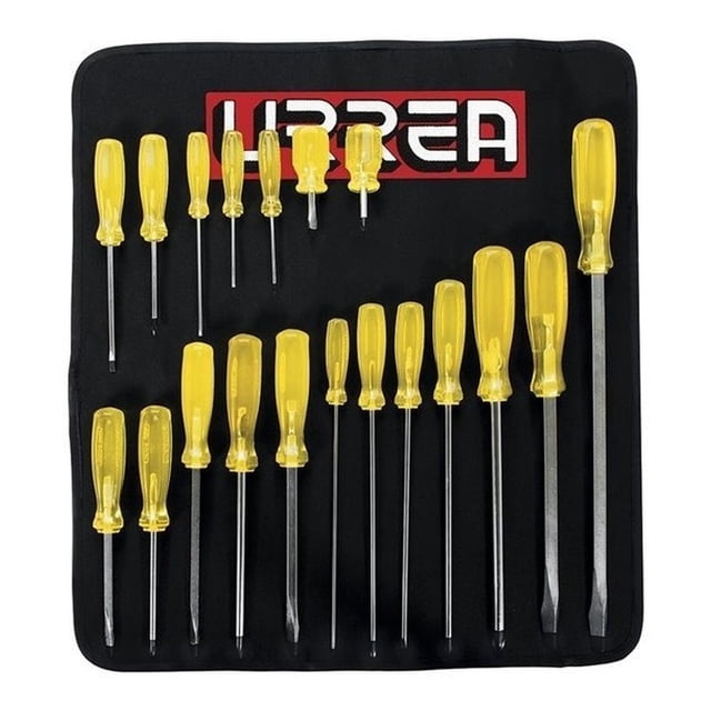 Juego de 19 Destornilladores Urrea Combinado 9600E