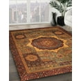 thumbnail image 2 of Ahgly Company Indoor Rectangle Abstract Saffron Red Abstract Area Rugs, 7' x 10', 2 of 6