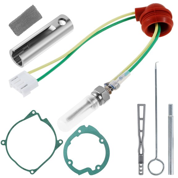 pluokvzr Diesel Heater Glow Plug Repair Kit 12V/24V Portable Car Heater Repair Parts Lightweight Diesel Heater Glow Ignition Plug Kit Parking Heater Maintenance Kit for Diesel Heater