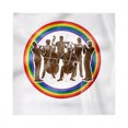 thumbnail image 1 of Music Decorative Napkins Set of 4, Silhouette of Orchestra Players in Rainbow Colors Circles Classical Concert, Silky Satin Fabric for Brunch Dinner Party, 12", Chocolate Multicolor, by Ambesonne, 1 of 2