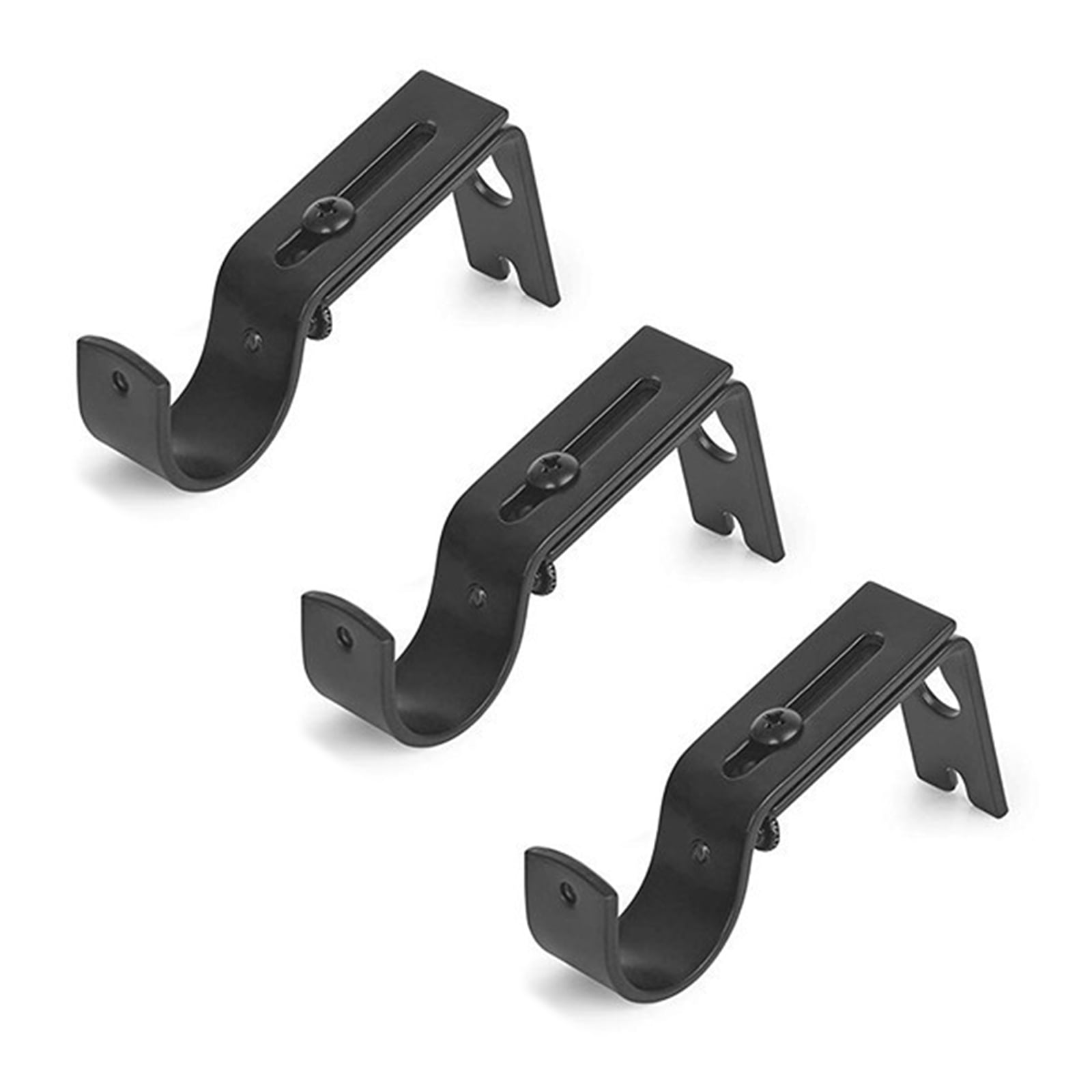 CreativeArrowy 3pcs Rome Pole Metal Wall Mount For Bedroom Clothes Rail