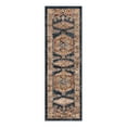 thumbnail image 3 of Unique Loom Utopia Collection Area Rug - Larissa (2' x 6' 1" Runner Blue/Brown), 3 of 7