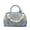 Light Blue, variant on Soft PU Cloud Tote Bag with Beaded Strap, Mini Top-Handle Crossbody Purse for Women, Light Blue