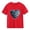 Red, variant on Piuwrlz 5 T Girls Short T-Shirts Sleeve Toddler Graphic Shirts Tops Pullover Pink Size 5 Years