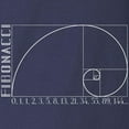 thumbnail image 3 of CafePress - Fibonacci Spiral Long Sleeve T Shirt - Long Sleeve Dark T-Shirt, 3 of 4