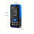 thumbnail image 2 of 100m Laser Rangefinder Tape Measuring Tape Electronic Tape Distance Meter Laser Digital Tape Measure, 2 of 5