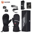 thumbnail image 3 of Savior 7.4V Battery Heated Gloves, Winter Outdoor Warm Mittens Gloves for Men and Women, 3 of 9