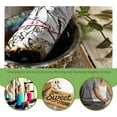 thumbnail image 2 of HIPFREE Smudge Kit White Sage Cedar Flower Sage Yerba Santa Palo Santo Home Cleansing Blessing Serenity, 2 of 6