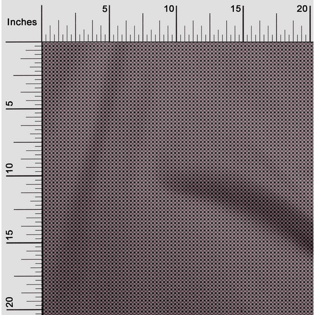 oneOone Silk Tabby Fabric Gingham Check Print Fabric BTY 42 Inch Wide