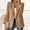 Khaki, variant on Suit Jackets for Women Business Casual Open Front Blazers Office Work Lightweight Coats Cardigan Jackets Women's Casual Formal Long Sleeved Jacket Light Spring Summer Cardigan Red Xl