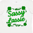 thumbnail image 4 of Inktastic Sassy Lassy with Green 4 Leaf Clovers Boys or Girls Toddler T-Shirt, 4 of 5