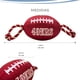 thumbnail image 4 of Juguete Balon con cuerda para perro NFL San Francisco 49s 100% oficial, 4 of 6