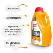 Nature’s Miracle Oxy Formula Set-In Stain Destroyer for Dogs, Orange Scent, 1 gal