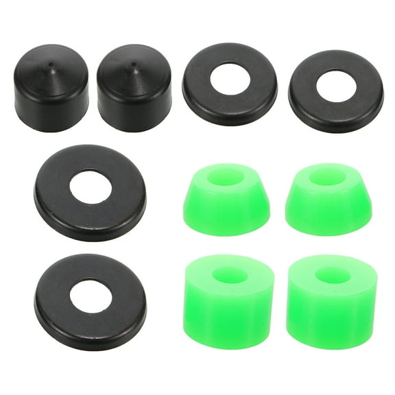 Worgeous 1 Set of Skateboard Shockproof Cushions Skateboard Bushings Pivot Cups Skateboard Supplies