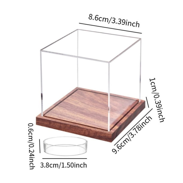 Vitrinas de Béisbol Hugo Piezas Cajas de Béisbol Acrílico