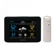 Stazione Meteo Wireless Taylor - Sensore Remoto Con Schermo LCD Colorato (Modello 1512) - 6