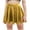 Gold, variant on Girls Metallic Skater Skirt Sparkly Shiny Flared Pleated A-Line Mini Skort Silver 5-6 Years
