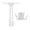 A, variant on Heavy Duty Windproof Beach Umbrella Anchors ABS Three Helical Ground Stakes Suitable For Outdoor Stability Sand Camping