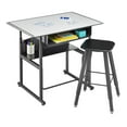 thumbnail image 2 of Safco Products AlphaBetter Adjustable Height Desk 1209GR, 2 of 3